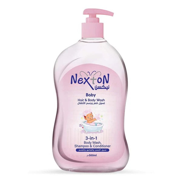 Nexton Baby Hair & Body Wash (3-in-1)