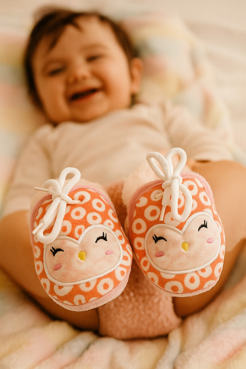 Cute Owl Baby Booties – Soft, Warm & Adorable Shoes for New born