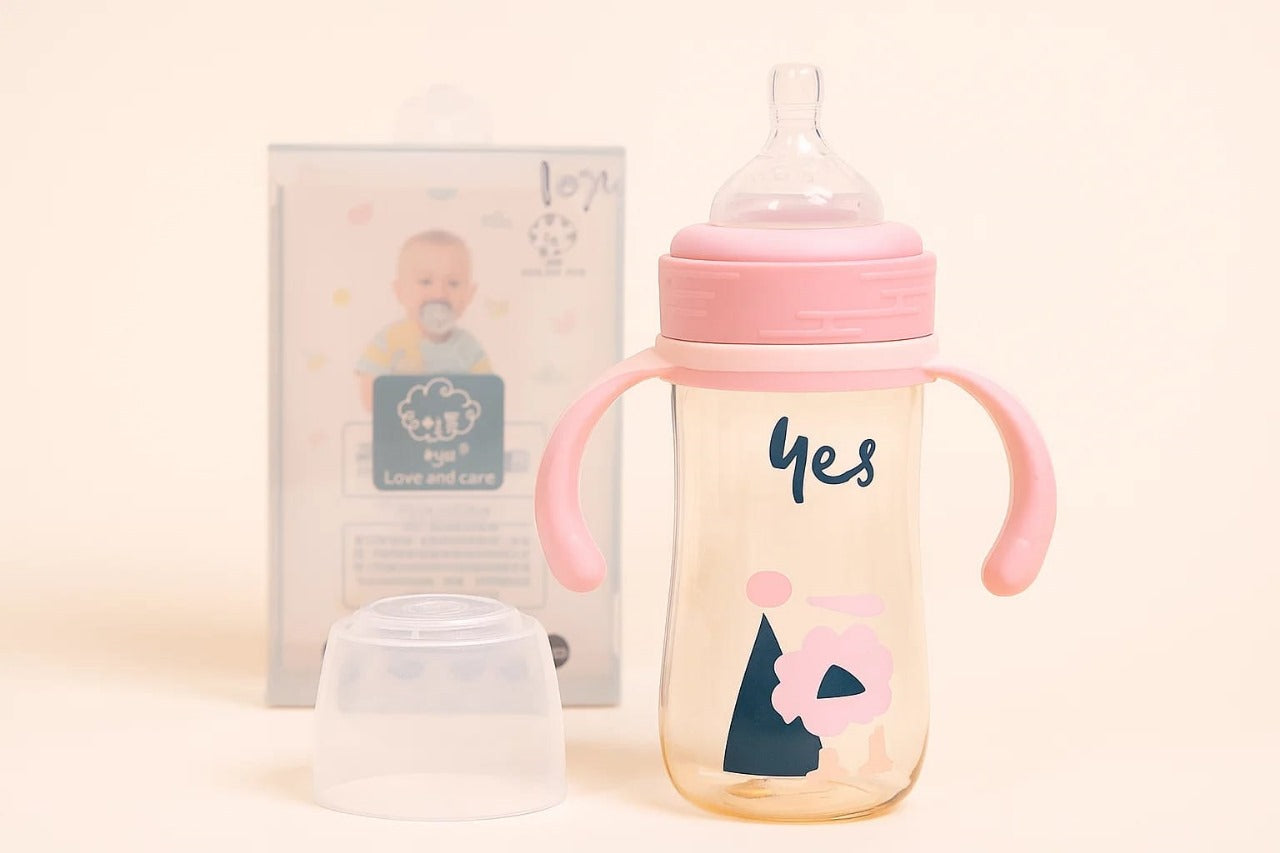🍼 Premium BPA-Free Baby Feeding Bottles | Anti-Colic | Easy Grip Handles